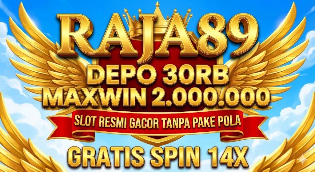 RAJA89 Official Logo Landscape